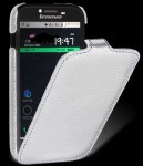 Чехол Melkco Jacka leather case for Lenovo A706 /A760 (white)