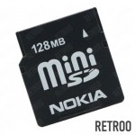 Nokia Mini-SD 128MB Memory card Type-MiniSD for Mobile Phones SDSDM128