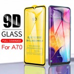 Защитное стекло 9D для samsung A705 Galaxy A70 (black)