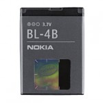 Аккумулятор (Батарея) АКБ Nokia BL-4B для 1606, 2505, 2605, 2630, 2660, 2760, 3606, 5000 classic, 6111, 6125,  7070 prism, 7088, 7370, 7373, 7360, 7500 prism, N76