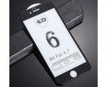 Защитное стекло 4D для iPhone 6/6S (black)