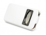 Чехол HOCO Marquess classic leather case iPhone 4/4S (white)