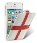 Чехол Melkco Jacka Type Leather Case original iPhone 4/4S (The Nations England)