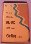 АКБ Gelius BL-5C для Nokia 1100, 6600, 3100 ... (1250 mAh)