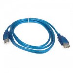 Удлинитель USB (1,5 м) голубой