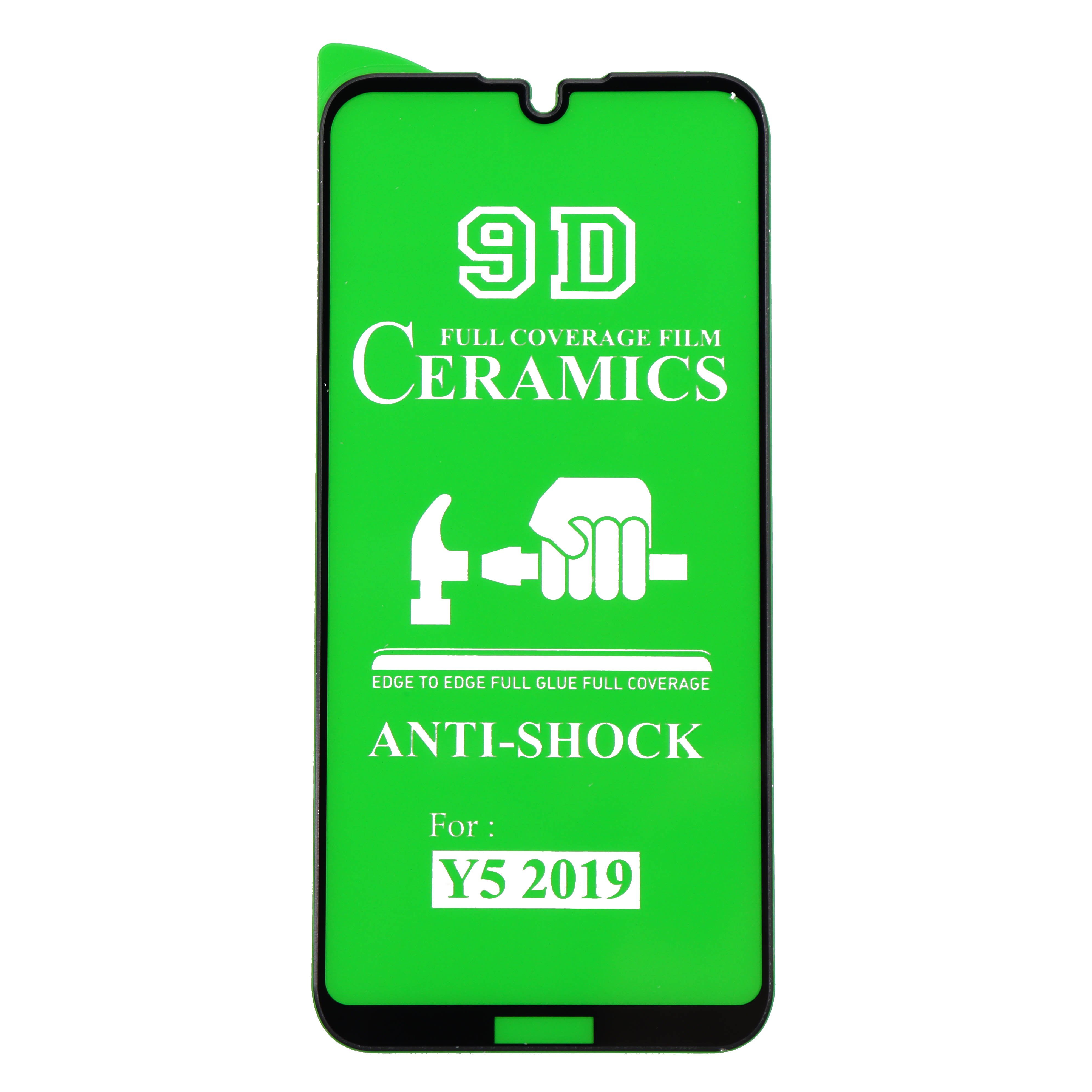 Гибкое Защитное стекло 9D Ceramics для Huawei Y5 (2019)/Honor 8S