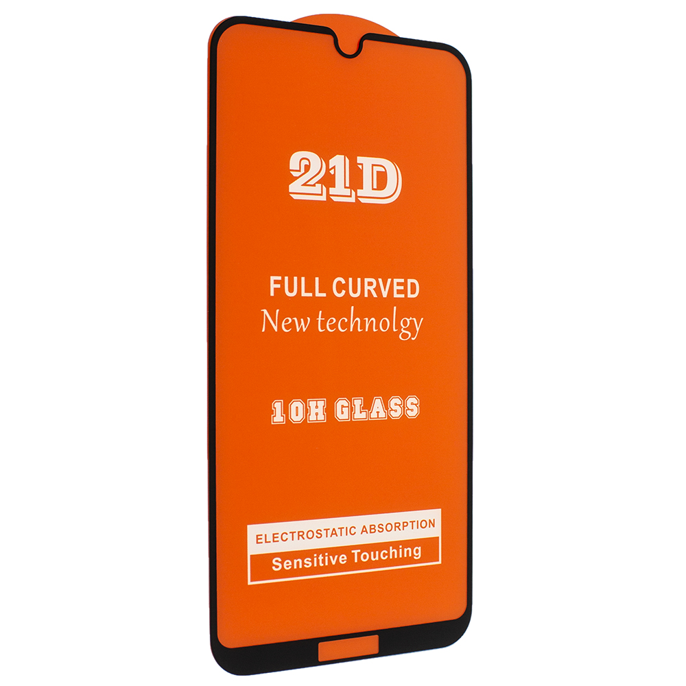 Защитное стекло 21D для Huawei Y5 (2019) / Honor 8S (black)