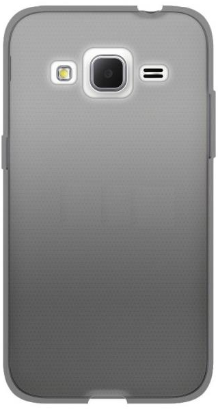 Чехол-накладка TPU cover case 0.3 mm for Samsung G360 Galaxy Core Prime (transparent/black)