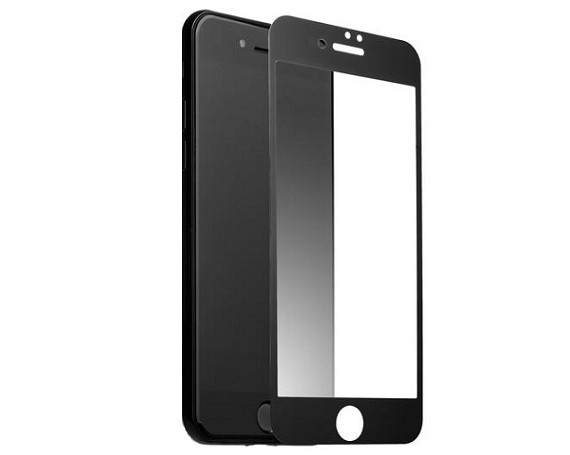 Защитное стекло 5D matte для iPhone 6/6S (black)