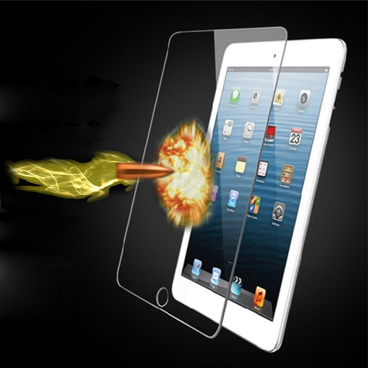 Защитное стекло Tempered Glass для iPad Air/2/3/4/5/6 (9.7 дюйма)