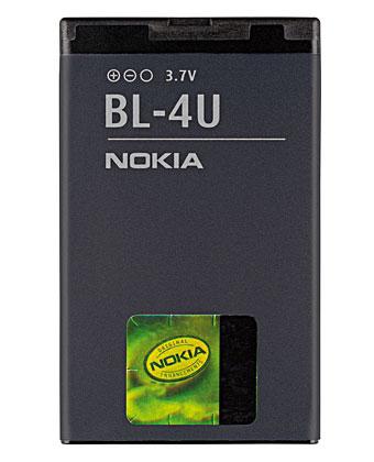 АКБ Nokia BL-4U для 3120 Classic, 500, 5250, 5330, 5330, 5530, 5730, 600, 6212 Classic, 6216 Classic, 6600 Slide, 8800 Arte, Asha 206/210/300/301/305/306/308/309/311, C5-03, C5-05, C5-06, C6-03, E66, E75 (original)