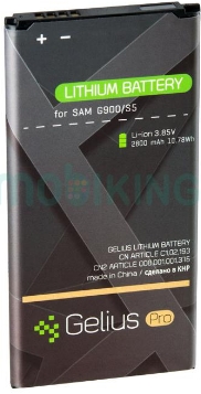 АКБ Gelius pro EB-BG900BBC, EB-BG900BBE, EB-BG900BBU для Samsung G900 Galaxy S5, G870A Galaxy S5 active