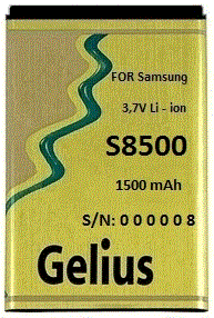 АКБ Gelius EB504465VU для Samsung B7300, B7330, B7610, i5700, i5800, i8910, S8500, S8530, B6520, B7320, B7600, B7620, i5801, i6410, i7680, i8320, i8520, i8700