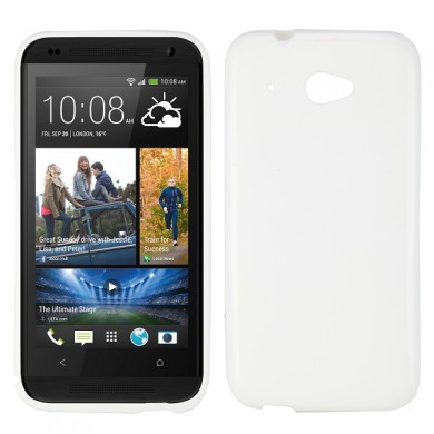 Чехол-накладка TPU cover case for HTC Desire 601 (white)