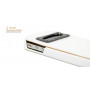 Чехол HOCO Marquess classic leather case iPhone 4/4S (white)