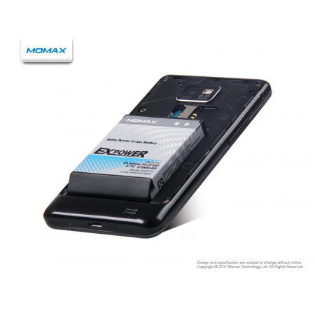 Акумулятор Momax EXPOWER EB-F1A2GBU для Samsung i9100/i9105 Galaxy S II, i9103 Galaxy R