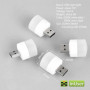 Портативная USB LED лампочка (светодиодный фонарик) 1,5W 5V 23*36мм Белый