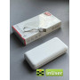 Портативная батарея (Power Bank, УМБ) XO PB302 (20000 mAh / Out: 2USB 5V/2A / In: Type-C, micro-USB 5V/2A ) с LED индикатором, Белый