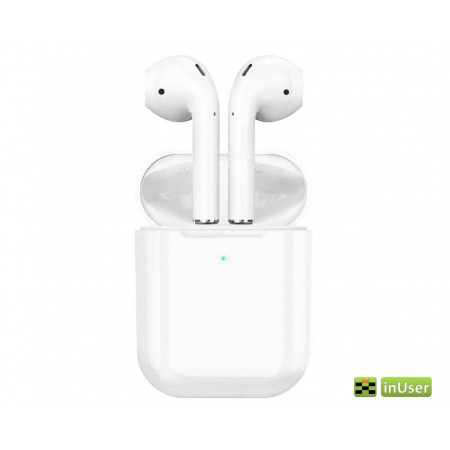 Беспроводные наушники Bluetooth Airpods Borofone BW25 TWS Bluetoorh 5.3, с микрофоном, белые