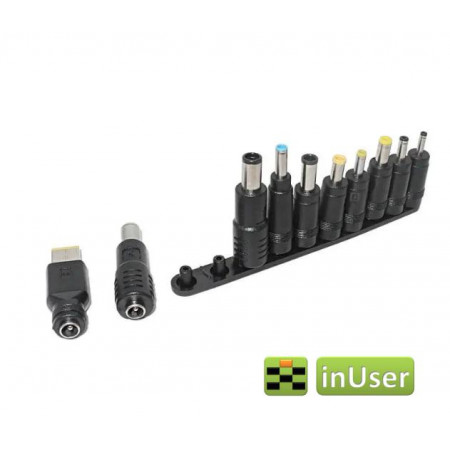 Кабель TYPE-C 100W QC to DC для зарядки ноутбуков от QC повербанка + переходники