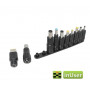 Кабель TYPE-C 100W QC to DC для зарядки ноутбуков от QC повербанка + переходники Кабель TYPE-C 100W QC to DC для зарядки ноутбуков от QC повербанка + переходники