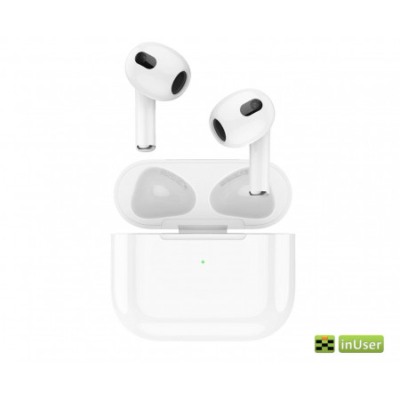 Беспроводные наушники Bluetooth Airpods HOCO EW26 TWS Bluetoorh 5.3, с микрофоном, белые