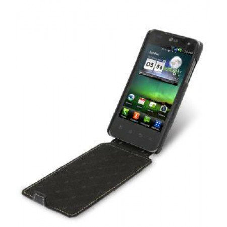 Чехол Melkco Jacka leather case for LG P990 Optimus 2X (Black)