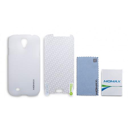 Чехол-накладка Momax Ultratough Transparent case for Samsung i9500 Galaxy S IV (white)