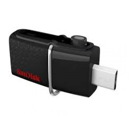 SANDISK Ultra Dual USB 3.0 & Micro USB Memory Stick - 32 GB, Black