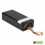 Портативная батарея (Power Bank, УМБ) Borofone BJ18A Coolmy (30000 mAh / Out: 2USB 5V/2A / In: Type-C, micro-USB 5V/2A) с LED дисплеем и функцией настольной лампы