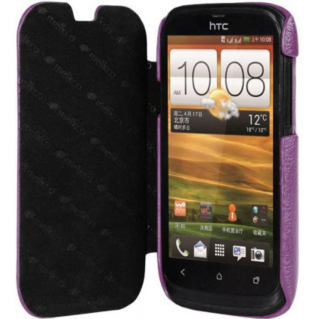 Чехол Melkco Book leather case for HTC Desire V T328w/Desire X (purple)