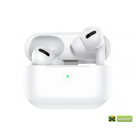 Беспроводные наушники Bluetooth Airpods Hoco EW04 TWS Bluetooth 5.1, с микрофоном, вакуумные, белые