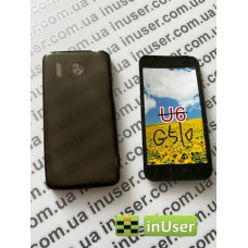Чехол - бампер TPU cover case for Huawei Ascend G510 (black)