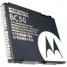 Акумулятор Motorola BC50 для A1600, A1800, Aura, C257, C261, E6 Rokr, E8 Rokr, EM30 Rokr, EM35 Rokr, EX112 Motokey, EX115 Motokey, K1, L2 Slvr, L6, L7, L7 i-mode Slvr, L7e Slvr, L8 Slvr, L9, V3x, VE66, V270 SLVRlite, Z1, Z10 Moto, Z3, Z6 Rokr, Z8, ZN200