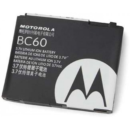 Акумулятор Motorola BC60 для A1600, A1800, Aura, C257, C261, E6 Rokr, E690, E8 Rokr, EM30 Rokr, EM35 Rokr, EX112 Motokey, EX115 Motokey, K1, L2 Slvr, L6, L7, L7 i-mode Slvr, L7e Slvr, L8 Slvr, L9, V3x, VE66, V270 SLVRlite, Z1, Z10 Moto, Z3, Z6 Rokr, Z8, Z