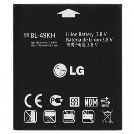 Акумулятор LG BL-49KH для P930 Nitro HD, Spectrum VS920, SU640 Optimus LTE
