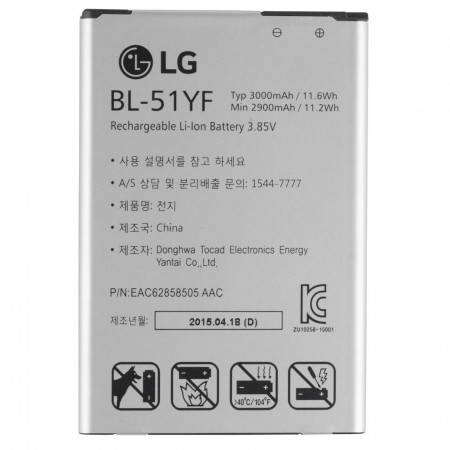 Акумулятор LG BL-51YF для G4 F500, G4 H810, G4 H811, G4 H815, G4 H818, G4 Sprint LS991, G4 Stylus H540F, G4 US991, G4 VS986, G4 VS999