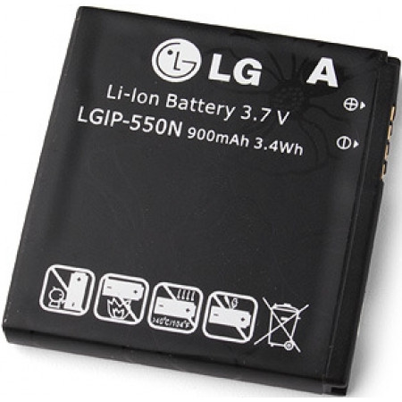Акумулятор LG LGIP-550N для GD510 Pop, GD880 Mini, S310