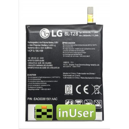 Акумулятор BL-T28 для LG Q8 H970 / LG Q7 Plus Q725 / LG Q7 Q720 