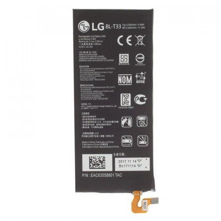 Акумулятор LG BL-T33 M700A Q6 Dual Sim/ M700N / Q6 Plus/ Q6a 