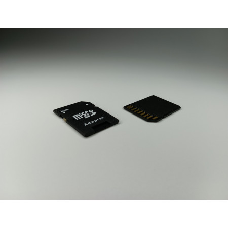 Адаптер, переходник для карты памяти Micro-SD (TF) to SD Чорний