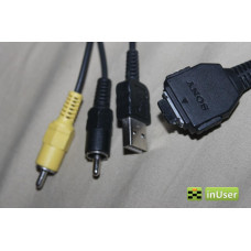 Кабель фотоаппарата SONY VMC-MD1 USB+AV для Sony CyberShot