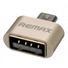 OTG Remax MicroUSB (gold)