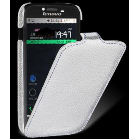 Чехол Melkco Jacka leather case for Lenovo A706 /A760 (white)