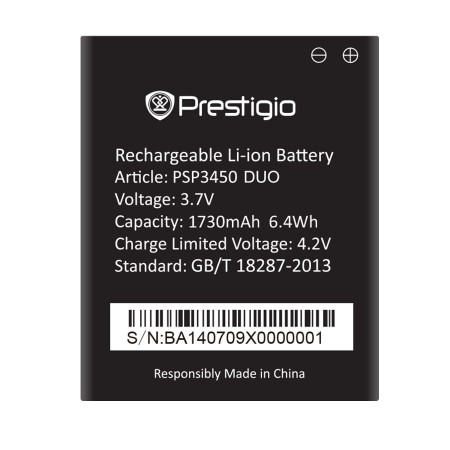 Акумулятор Prestigio 3450 / MultiPhone 3450 DUO / PSP3450