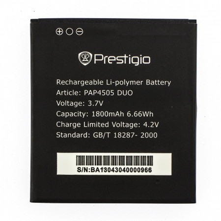 Акумулятор Prestigio PAP4505, PSP4505, PAP4505DUO, 4505