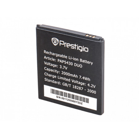 Акумулятор Prestigio: PAP5430, 5430, PAP5430DUO