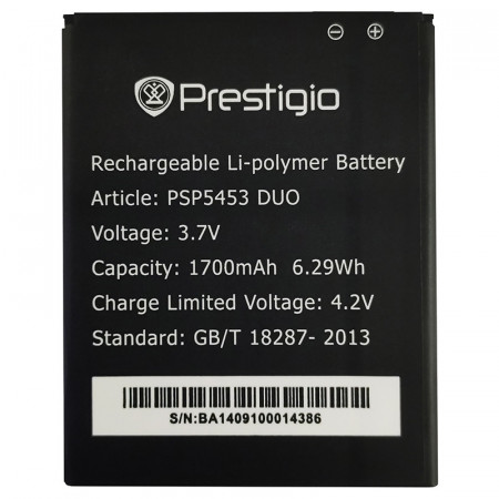 Акумулятор Prestigio: PAP5453, PSP5453, 5453, PAP5453DUO