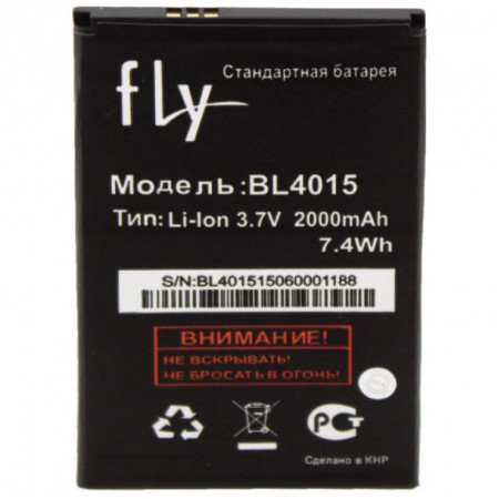 Акумулятор BL4015 BL-G025 для Fly IQ440 Energie, GN160, GN180