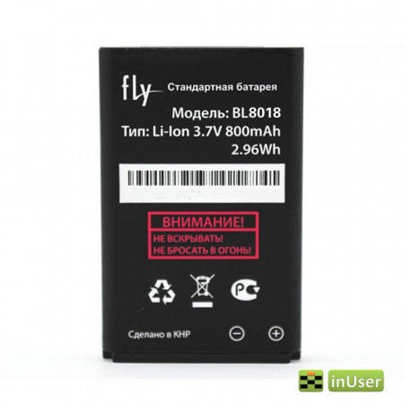 Акумулятор BL8018  для Fly FF183